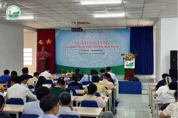 Lễ khai giảng Đại học từ xa TUAF trạm TP.HCM 2026