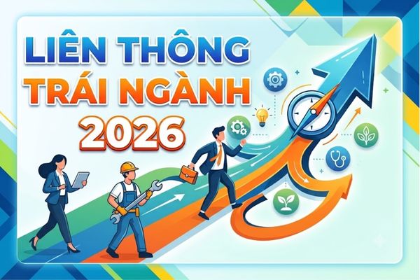 Liên thông trái ngành 2026: Cập nhật những quy định mới cần biết