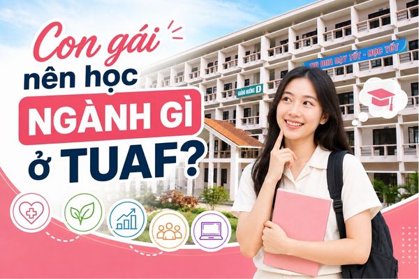 Con gái nên học ngành gì ở TUAF – Trường ĐH Nông Lâm Thái Nguyên?