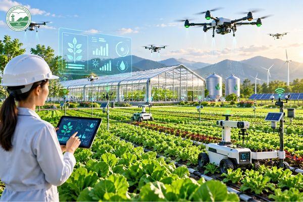 Trồng trọt công nghệ cao đang mở ra hướng phát triển mới nhờ ứng dụng IoT, tự động hóa và các giải pháp quản lý sản xuất thông minh