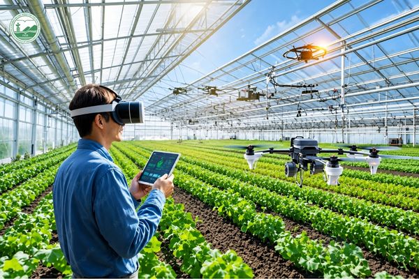 Ứng dụng AI, drone và công nghệ số trong sản xuất Nông nghiệp công nghệ cao